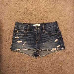 Abercrombie Jean Shorts